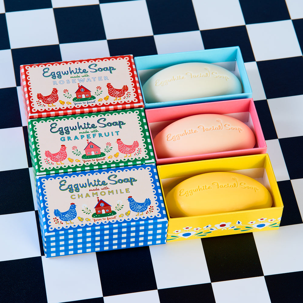 Eggwhite & Rosewater Facial Soap