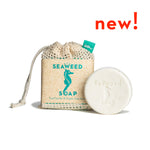 Swedish Dream Seaweed Travel Size Soap & Organic Soap Saver