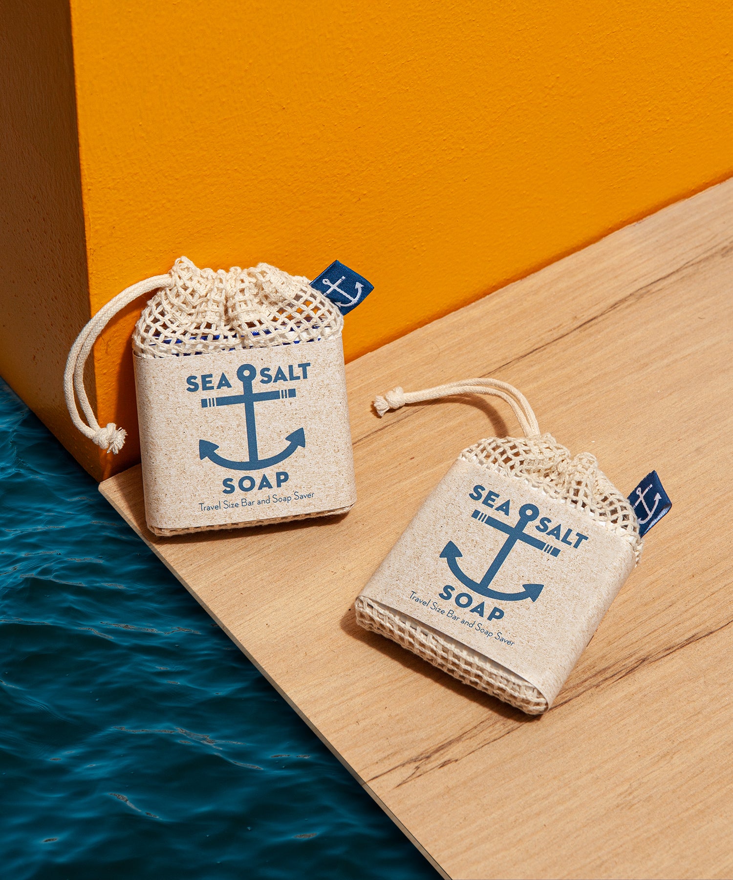 Swedish Dream Sea Salt Travel Size Soap Organic Soap Saver